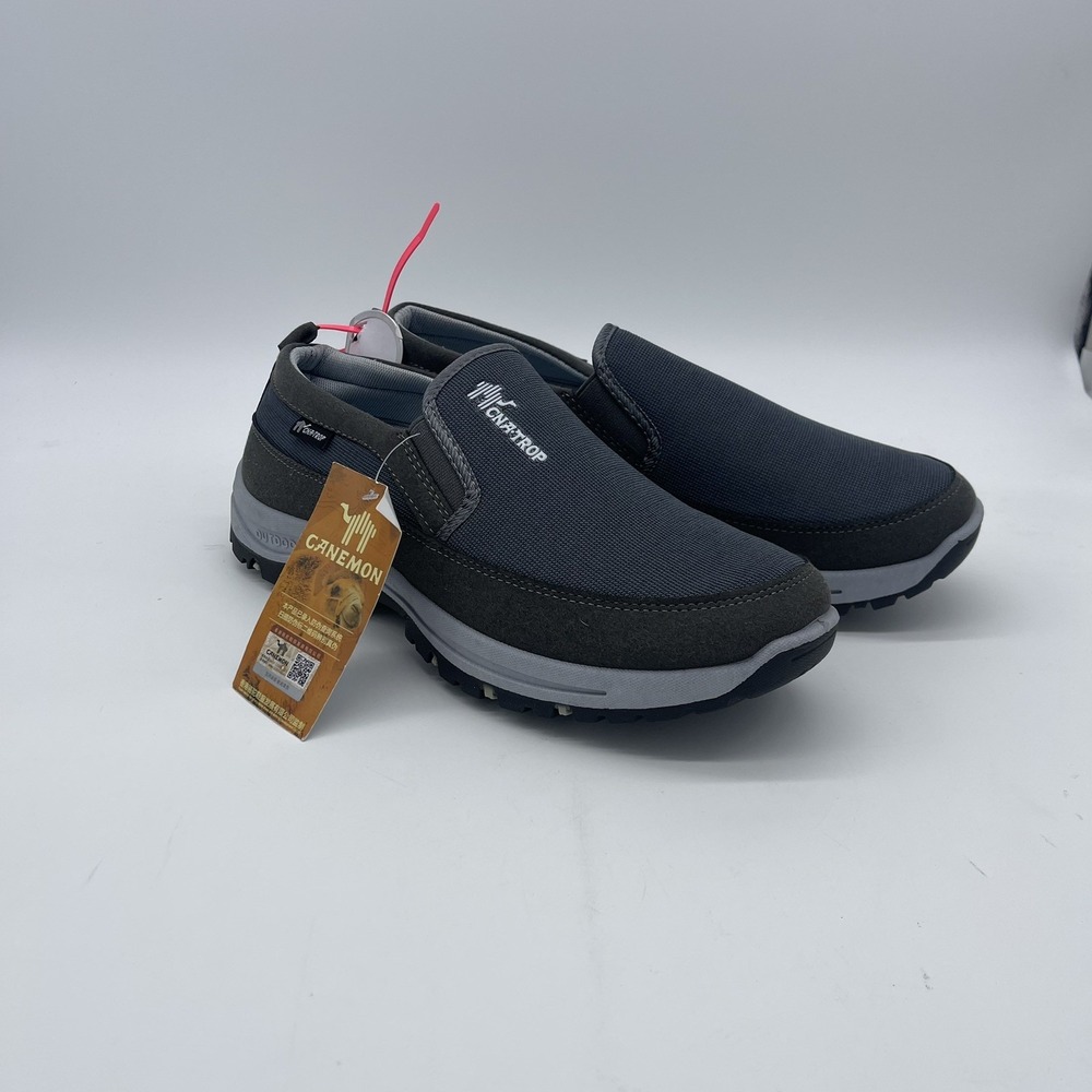 CNA-TROP Mens Grey Slip On Outdoor Walking Shoes Loafers Size 47 NEW